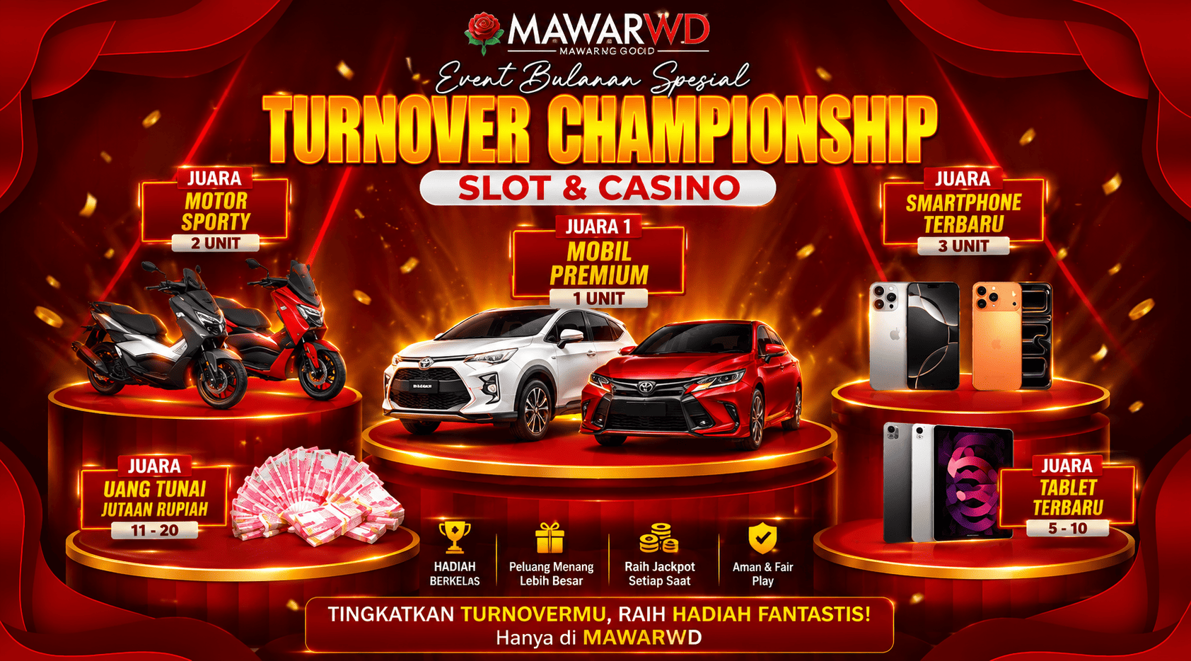TURNOVER CHAMPIONSIP MAWARWD